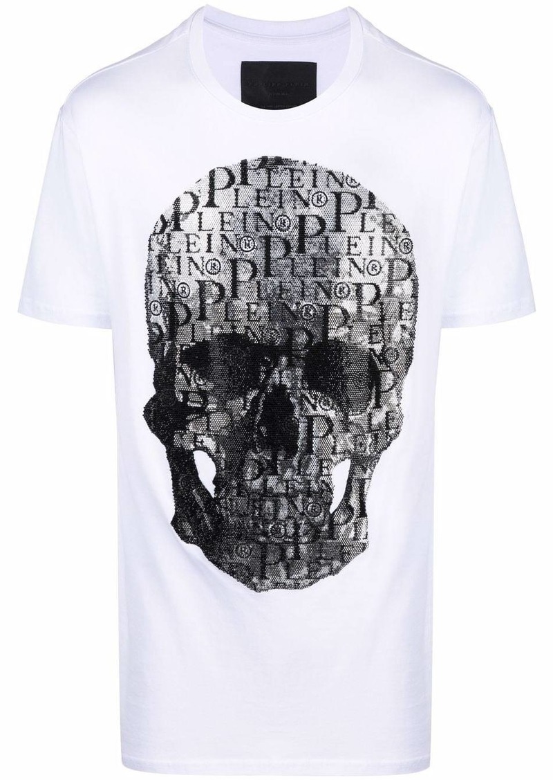 Philipp Plein skull-print round neck T-shirt