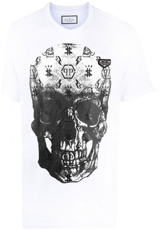 Philipp Plein skull-print short-sleeve T-shirt