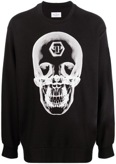 Philipp Plein skull print sweatshirt