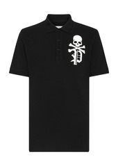 Philipp Plein Slim Fit Polo Shirt Skull & Bones