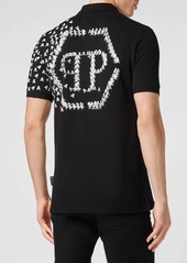 Philipp Plein Slim Fit Polo shirt SS Skull & Bones