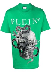 Philipp Plein snake-print short-sleeve T-shirt