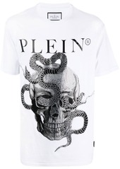 Philipp Plein Snake-print short-sleeve T-shirt