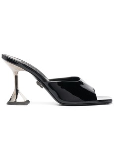 Philipp Plein square-toe heeled sandals