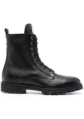 Philipp Plein star-studded leather boots