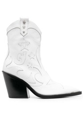 Philipp Plein stars-detail cowboy boots