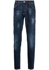 Philipp Plein straight-leg ripped jeans