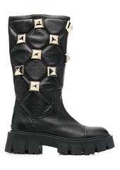 Philipp Plein stud-embellished mid-calf boots