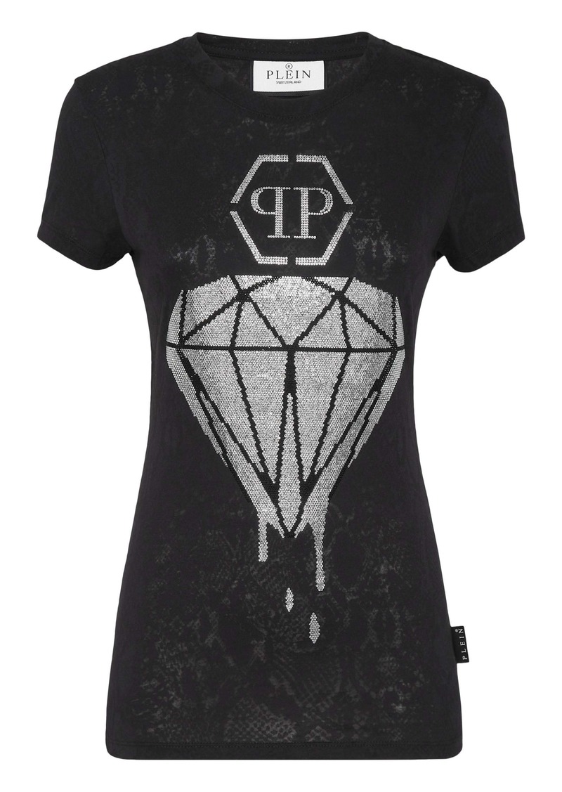 Philipp Plein T-shirt Round Neck Sexy Pure Fit