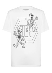 Philipp Plein T-shirt Round Neck SS Skeleton