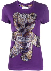 Philipp Plein teddy bear rhinestone-embellished T-shirt