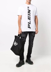 Philipp Plein vertical logo print T-shirt