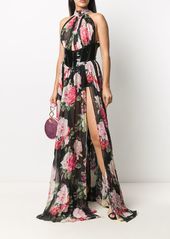Philipp Plein Vittoria floral print gown