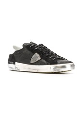 Philippe Model distressed low-top sneakers