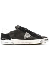 Philippe Model distressed low-top sneakers