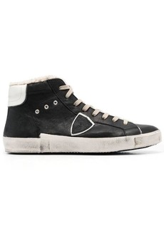 PHILIPPE MODEL Logo-patch sneakers