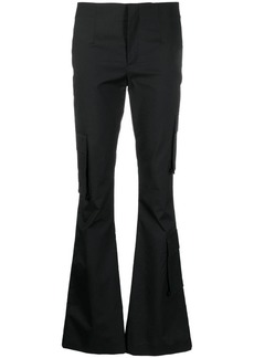Philosophy cargo-pocket flared trousers