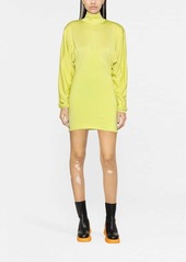 Philosophy draped-sleeve knitted dress