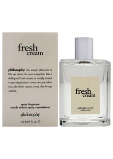 Fresh Cream by Philosophy for Unisex - 4 oz EDT Spray