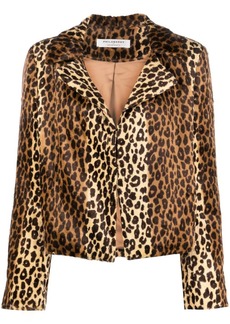 Philosophy leopard-print faux-fur jacket