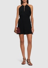 Philosophy Light Crepe Flared Mini Dress