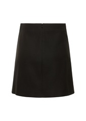Philosophy Linen Blend Mini Skirt