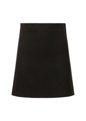 Philosophy Linen Blend Mini Skirt