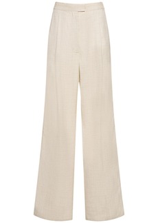 Philosophy Linen Blend Straight Pants