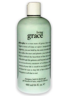 Living Grace Shampoo Bath & Shower Gel by Philosophy for Unisex - 16 oz Shower Gel
