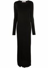 Philosophy long-sleeve knitted maxi dress