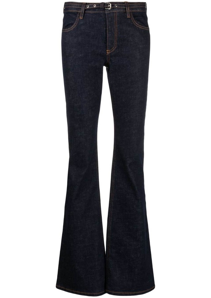 Philosophy low-rise flared jeans