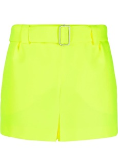 Philosophy mid-rise belted shorts