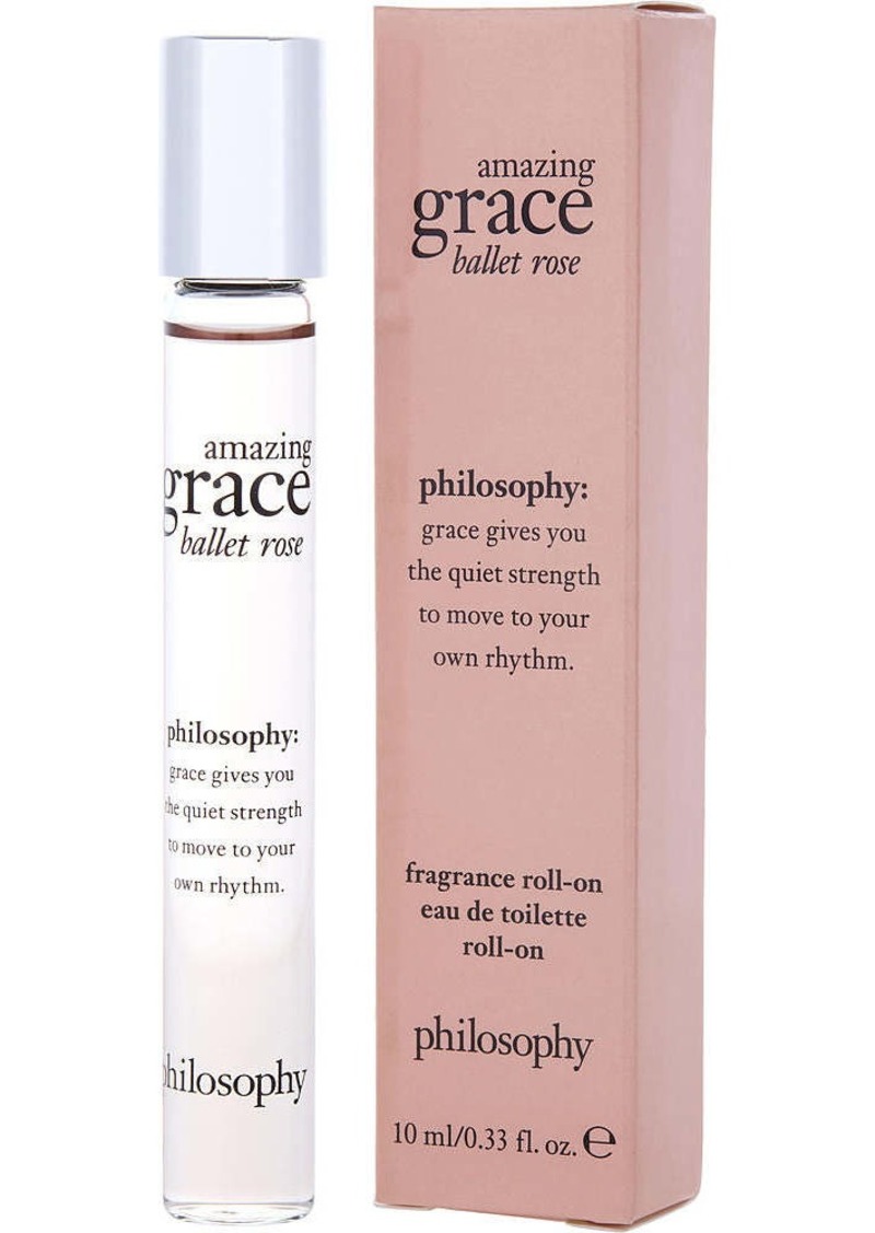 Philosophy Amazing Grace Ballet Rose By Philosophy Edt Rollerball 0.33 Oz Women