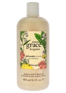 Philosophy Amazing Grace Bergamot Shampoo Bath and Shower Gel For Unisex 16 oz Shower Gel