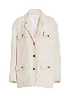 Philosophy di Lorenzo Serafini - Boucle-Tweed Long Jacket - Neutral - IT 40 - Moda Operandi