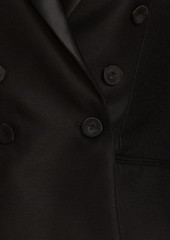 Philosophy di Lorenzo Serafini - Double-breasted twill blazer - Black - IT 44
