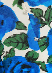Philosophy di Lorenzo Serafini - Embellished floral-print stretch-jersey midi dress - Blue - IT 42