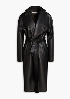 Philosophy di Lorenzo Serafini - Faux leather coat - Black - S