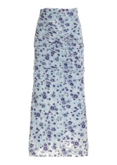 Philosophy di Lorenzo Serafini - Floral Chiffon Midi Skirt - Blue - IT 38 - Moda Operandi