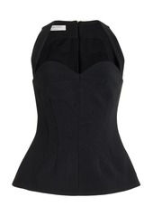 Philosophy di Lorenzo Serafini - Peplum Top - Grey - IT 40 - Moda Operandi