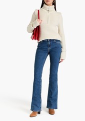 Philosophy di Lorenzo Serafini - Ribbed wool half-zip sweater - White - IT 36