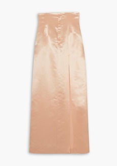 Philosophy di Lorenzo Serafini - Satin maxi skirt - Orange - IT 36