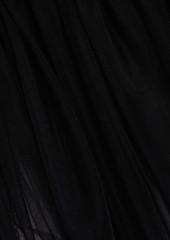 Philosophy di Lorenzo Serafini - Strapless ruffled tulle bustier top - Black - IT 38