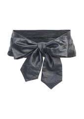 PHILOSOPHY DI LORENZO SERAFINI SOFT BELT WITH BOW