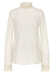 PHILOSOPHY DI LORENZO SERAFINI Techno chiffon blouse