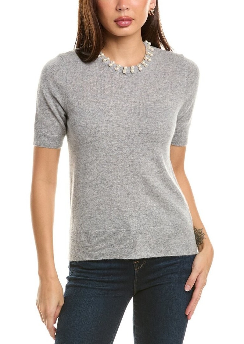 philosophy Pearl Bead Cashmere Sweater