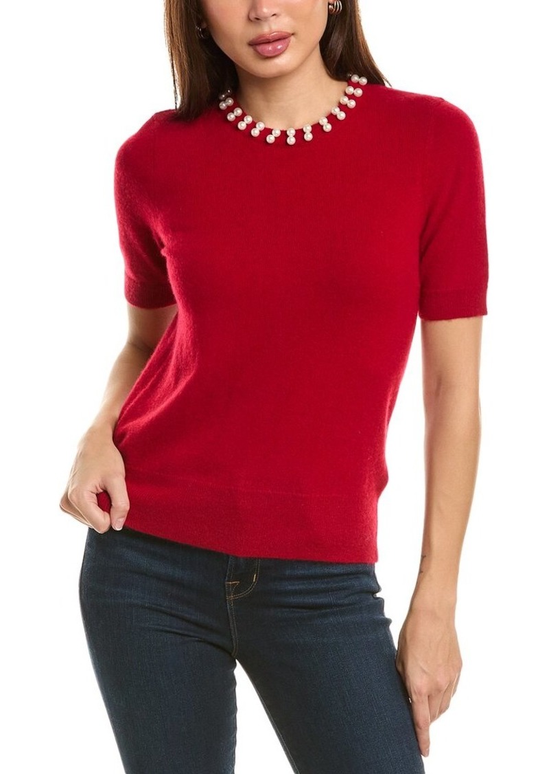 philosophy Pearl Bead Cashmere Sweater