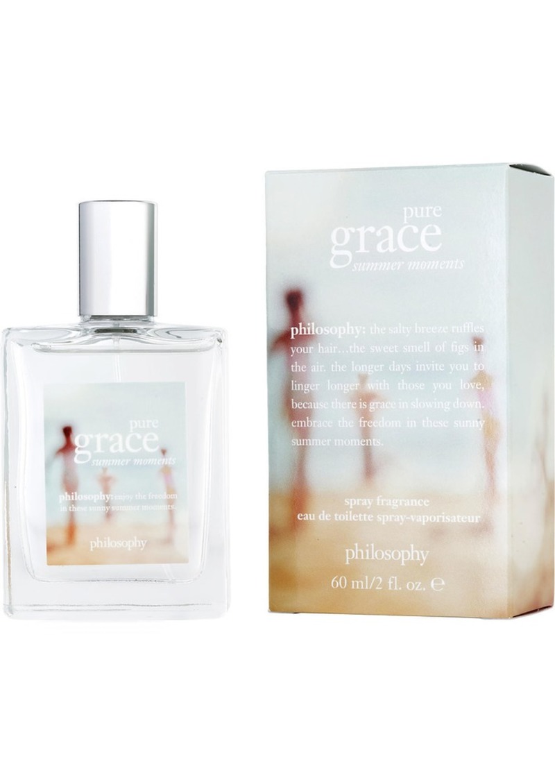 Philosophy Pure Grace Summer Moments By Philosophy Edt Spray 2 Oz Women