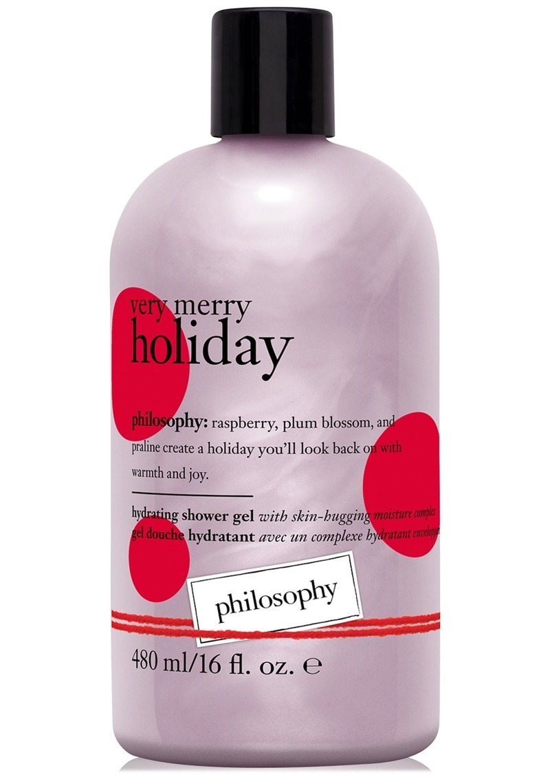 philosophy Very Merry Holiday Hydrating Shower Gel, 16 oz.