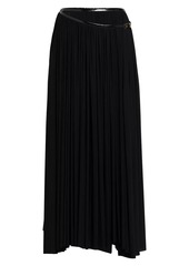 Philosophy Pleated Jersey Maxi Skirt